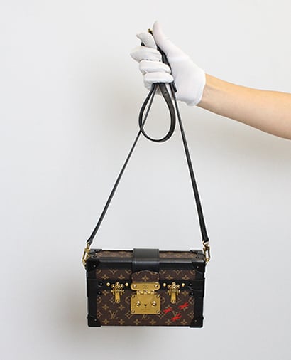 Petite Malle, 2.200&euro;, Marrón, Lona - General, Vista frontal